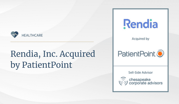 Rendia, Inc. Acquired by PatientPoint