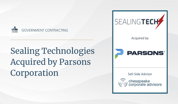 Sealing Technologies Acquired by Parsons Corporation